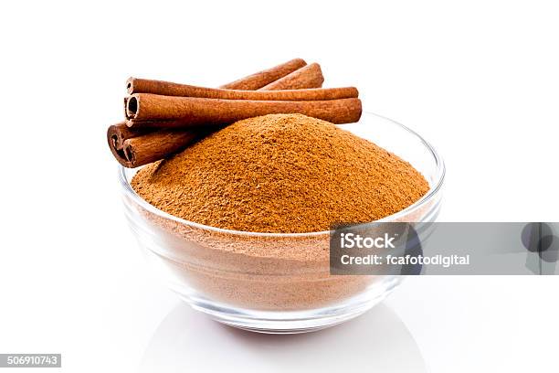 Cinnamon Stock Photo - Download Image Now - Bowl, Brown, Bunch