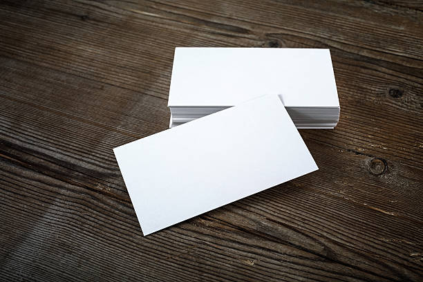 istock Business cards mock-up 506911644