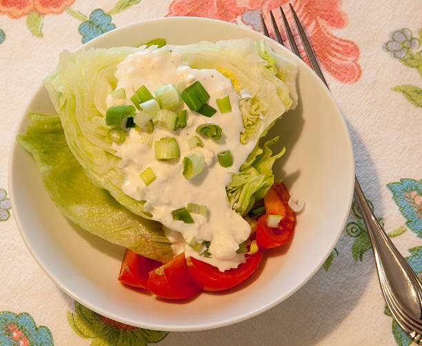 istock Iceberg Lettuce with Blue Cheese Dressing 506911659