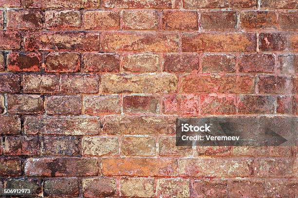 Old Brick Wall Stock Photo - Download Image Now - Abandoned, Ancient, Architecture