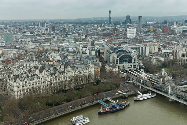 istock London view from above, UK 506913807