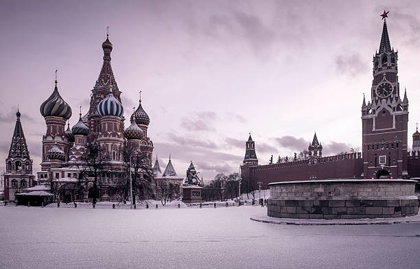 istock Saint Basil's Cathedral on Red Square in Moscow 506913826
