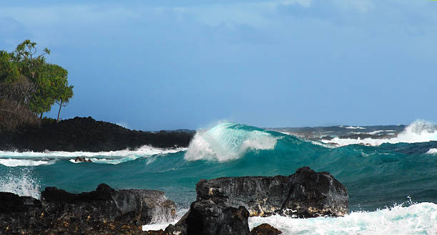 istock Black lava rocks at Mackenzie State Park 506914614