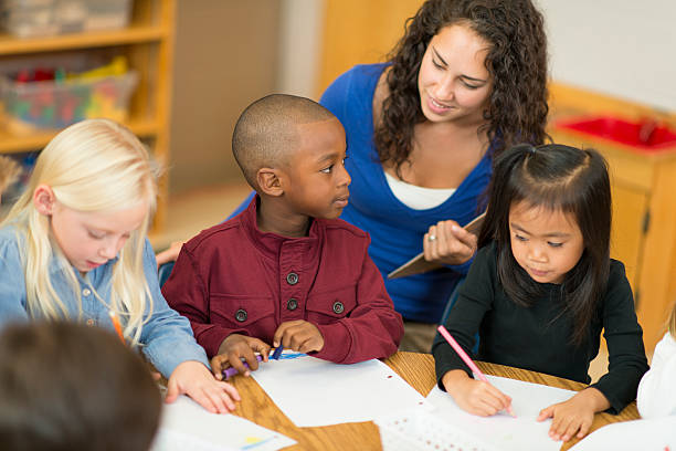 istock Pre-schoolers in classroom 506916339