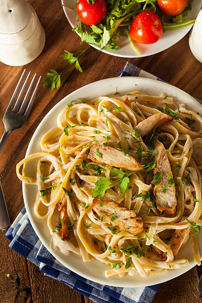 istock Homemade Fettucini Aflredo Pasta 506916553
