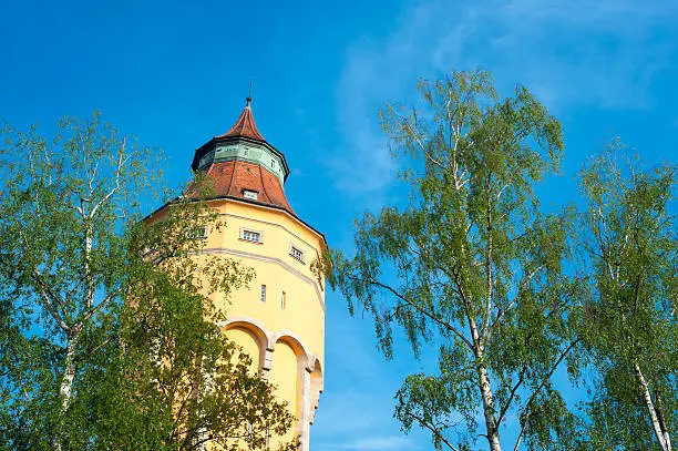 The Water Tower in Rastatt, Black Forest, Baden-Wuerttemberg, Germany, Europe