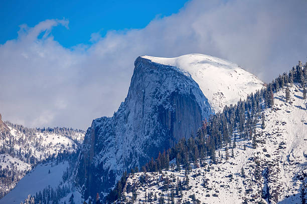 The Half Dome in the Yosemite National Park, California