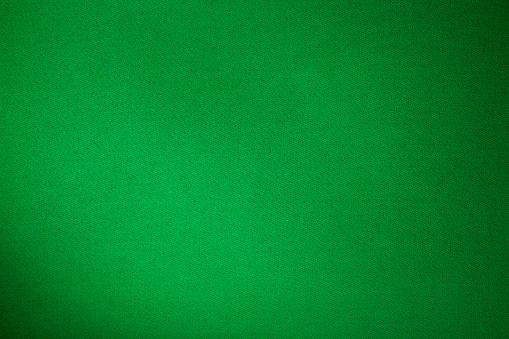 green biliard cloth color texture close up
