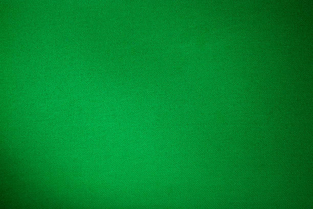 green biliard cloth color texture close up stock photo