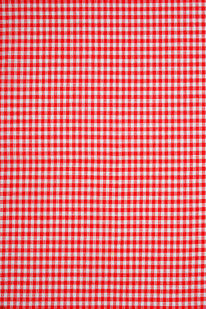 istock red and white tea towel background 506919946