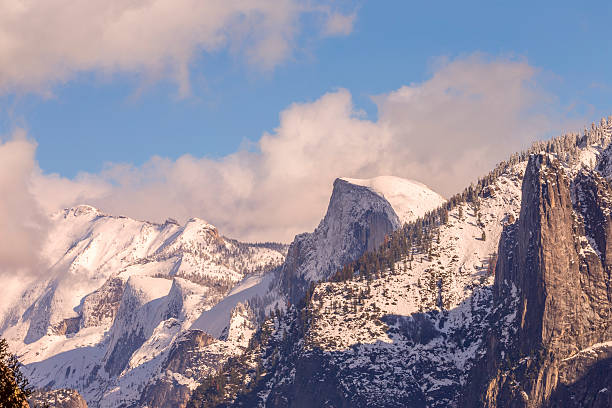 view of Half Dome, a location that is only accessible via a strenuous hike,
