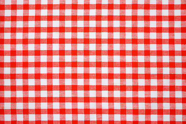 istock red and white napkin background 506920680