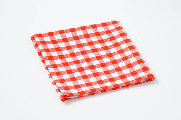 istock red and white napkin 506921278