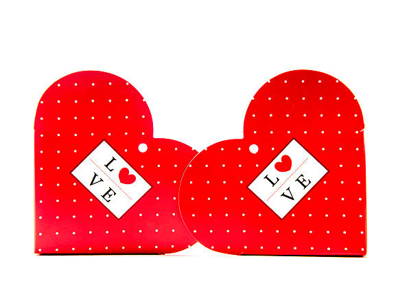 istock heart box for a present of Valentines day 506921704