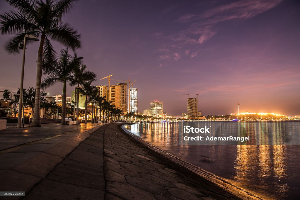 Luanda Bay Angola Stock Photo