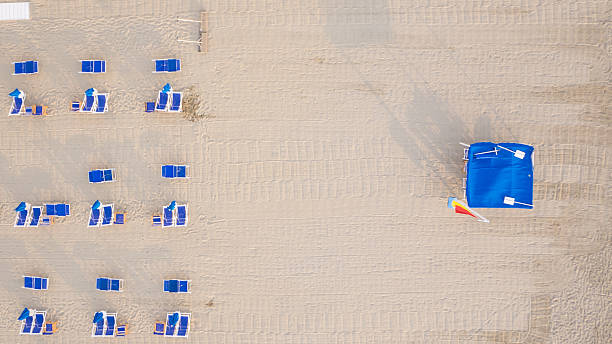 istock Aerial view of private beach 506922710