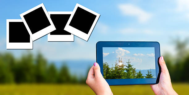 istock Tablet in Girls hand 506922921