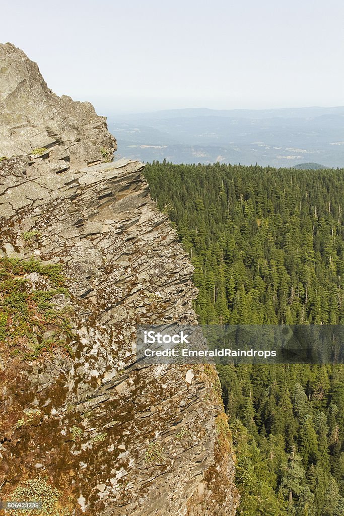 Escarpada Rock Cliff dissimula Gorge - Royalty-free Ao Ar Livre Foto de stock