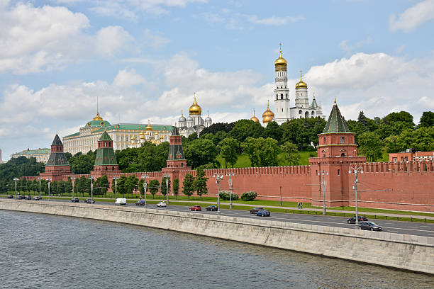 istock The Kremlin embankment in Moscow. 506923754
