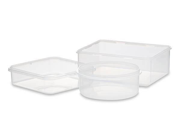 istock Set of three plastic food containers 506924688