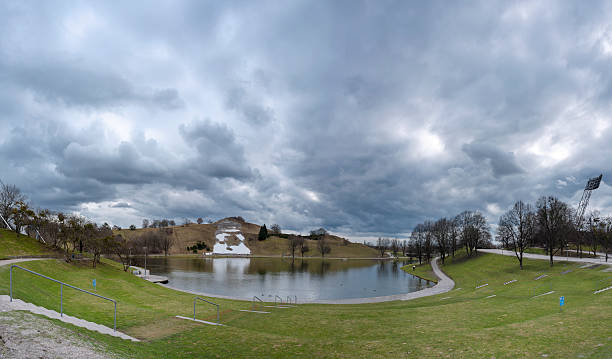 istock Lake in Olimpic Park Munich 506930023