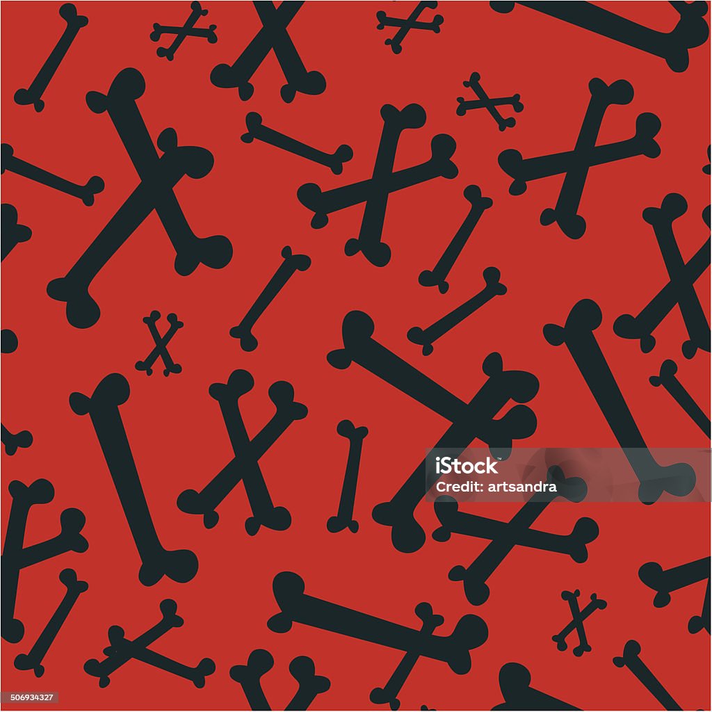 Bone 2 Pattern Seamless Bone Pattern Stock Illustration - Download Image Now ...