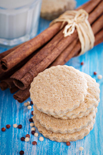 istock Whole wheat cinnamon cookies 506976383