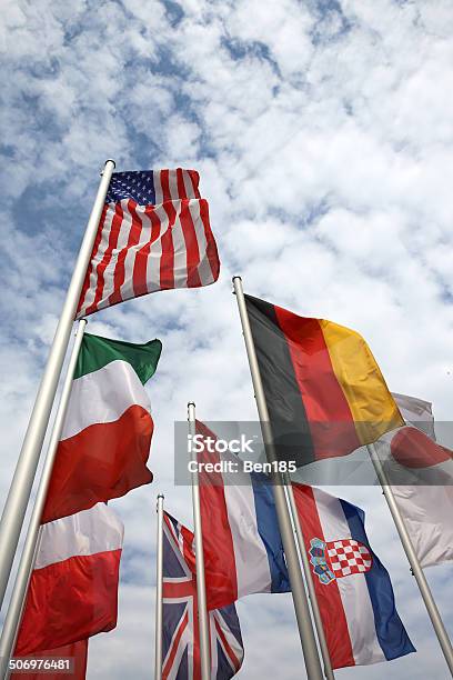 Different Flags Stock Photo - Download Image Now - Croatian Flag, Flag, French Flag