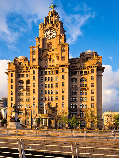 istock Royal Liver Building at sunset, Liverpool, Merseyside, UK 506976875