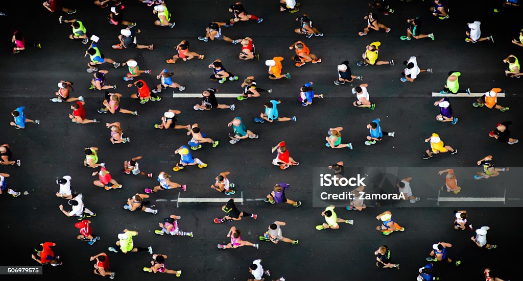 De correr - Foto de stock de Maratón libre de derechos