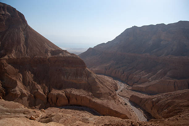 istock Mountains in stone desert nead Dead Sea 506979685