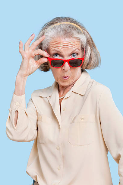 istock Senior woman studio portrait 506979867