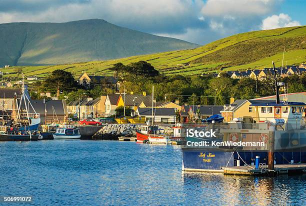 Fishing Boats In Dingle Bay Stock Photo - Download Image Now - Dingle Peninsula, Landscape - Scenery, Color Image