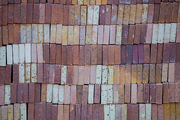 istock Backgrounds texture of red bricks,close up 506996448