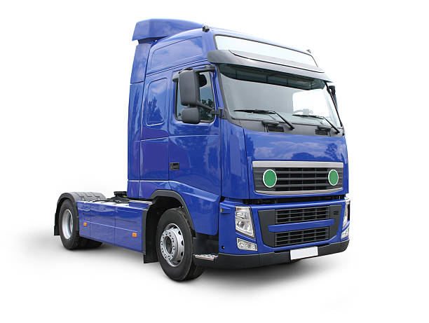 istock Big Blue Lorry Truck (with clipping path) 506997662