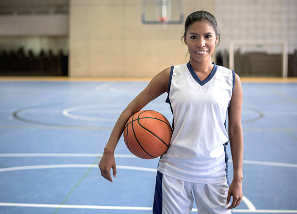 istock Female basketball player 506999504
