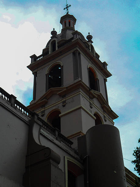 istock Main tower of Tamazula´s church 507002802