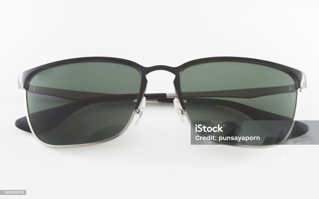 Famoso estilo Óculos de sol isolado em fundo branco - Royalty-free Acessório Foto de stock