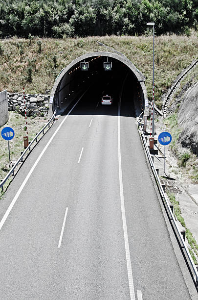 istock tunnel on the highway 507007269