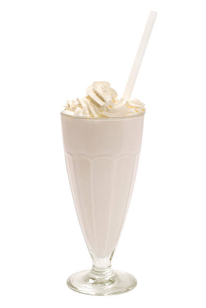istock Milkshake in a tall glass 507007831