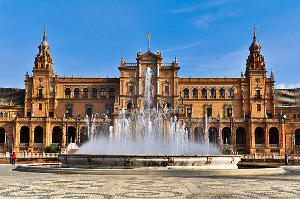 istock Beautiful Plaza de Espana, Seville, Spain 507010049