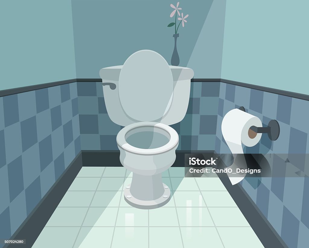 Toilet Stock Illustration - Download Image Now - Toilet, Bathroom, Vector -  iStock