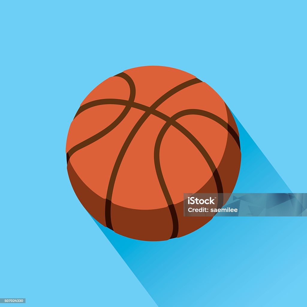 Icono de baloncesto - arte vectorial de Baloncesto libre de derechos