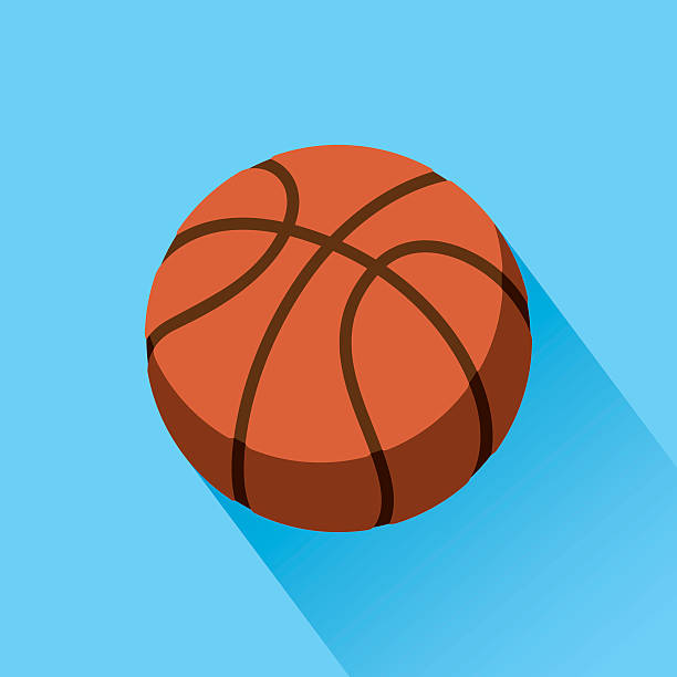 Basketball Icon Vector illustration of basketball. basketball ball illustrations stock illustrations