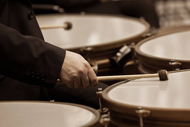 istock Hands musician playing timpani 507024600