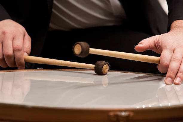 istock Hands musician playing timpani 507025048