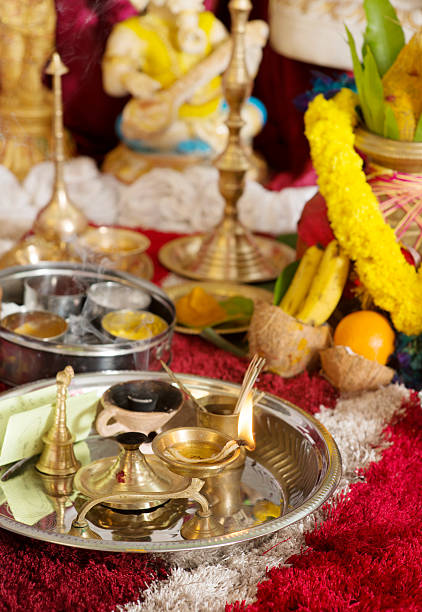 istock Traditional Indian Hindu religious ceremony 507029446