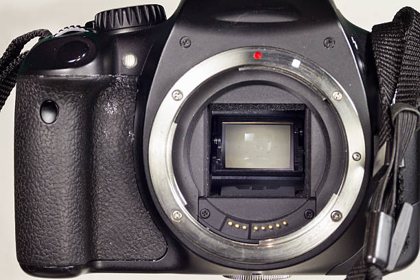 istock Mirror and Shutter Mechanism DSLR Camera 507030288