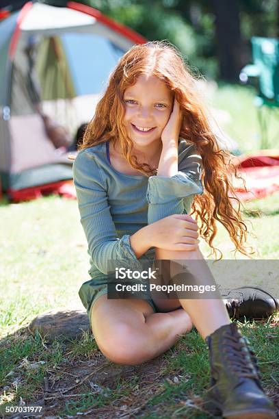 She Has A Mind Behind That Cute Face Stock Photo - Download Image Now - 14-15 Years, Adolescence, Redhead