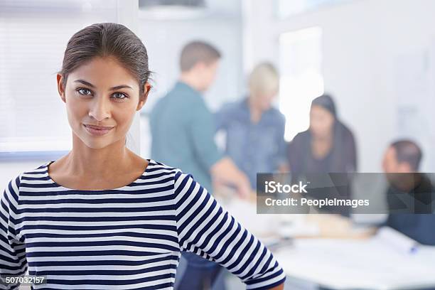 Shes Serious About Reaching The Top Stock Photo - Download Image Now - 20-29 Years, 30-39 Years, 50-59 Years